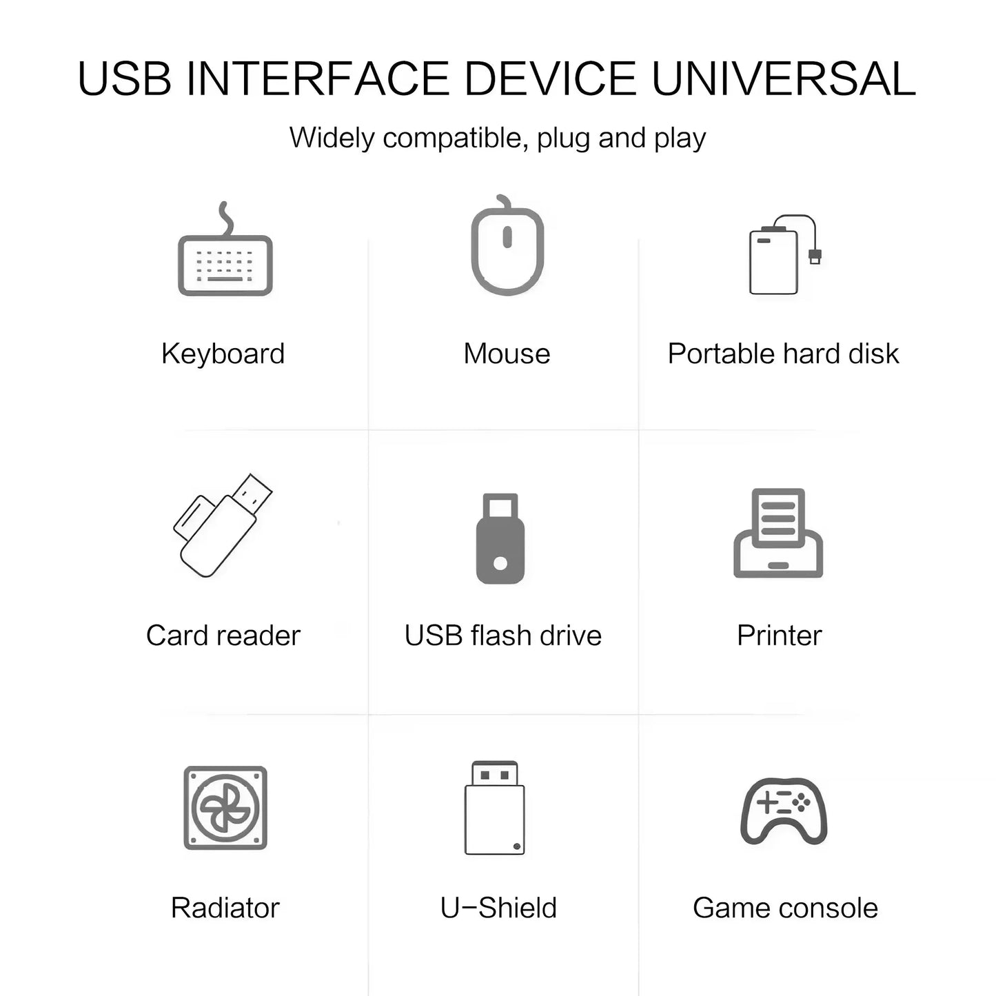 7-IN-2 USB3.0 HUB USB C HUB 5Gbps High Speed Transfer USB Splitter C- to-USB OTG Adapter for Macbook Pro Laptop Tablet Accessori