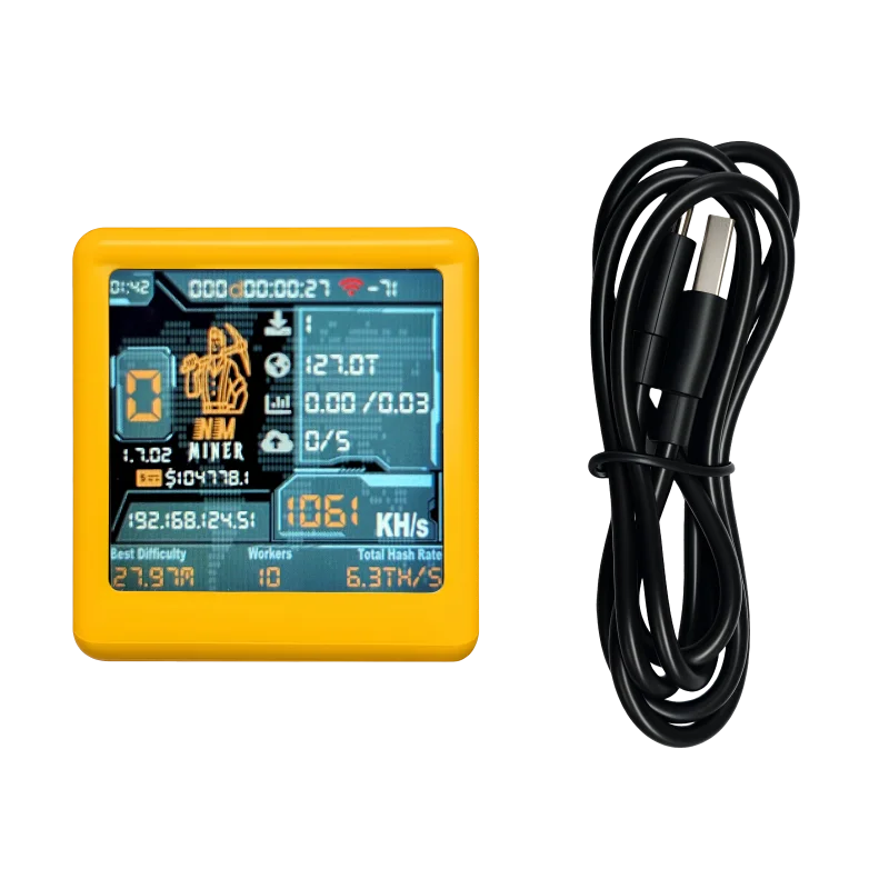 Nerd Miner Official Desktop Clock